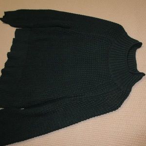 American Eagle Mock Neck Knitted Sweater